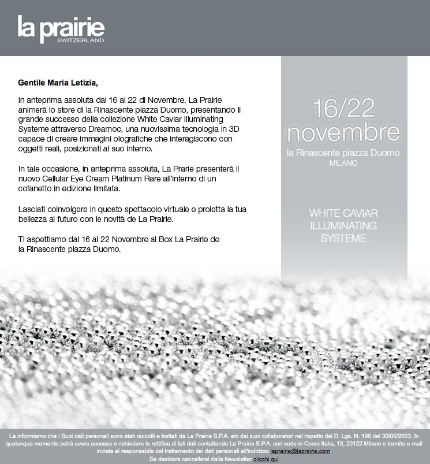 2010 - la prairie